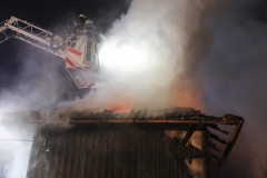Brand, Feuer, Vollbrand Haus in Eschenlohe, 26.11.2020 Foto: Dominik Bartl