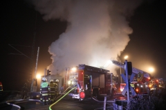 Brand, Feuer, Vollbrand Haus in Eschenlohe, 26.11.2020 Foto: Dominik Bartl